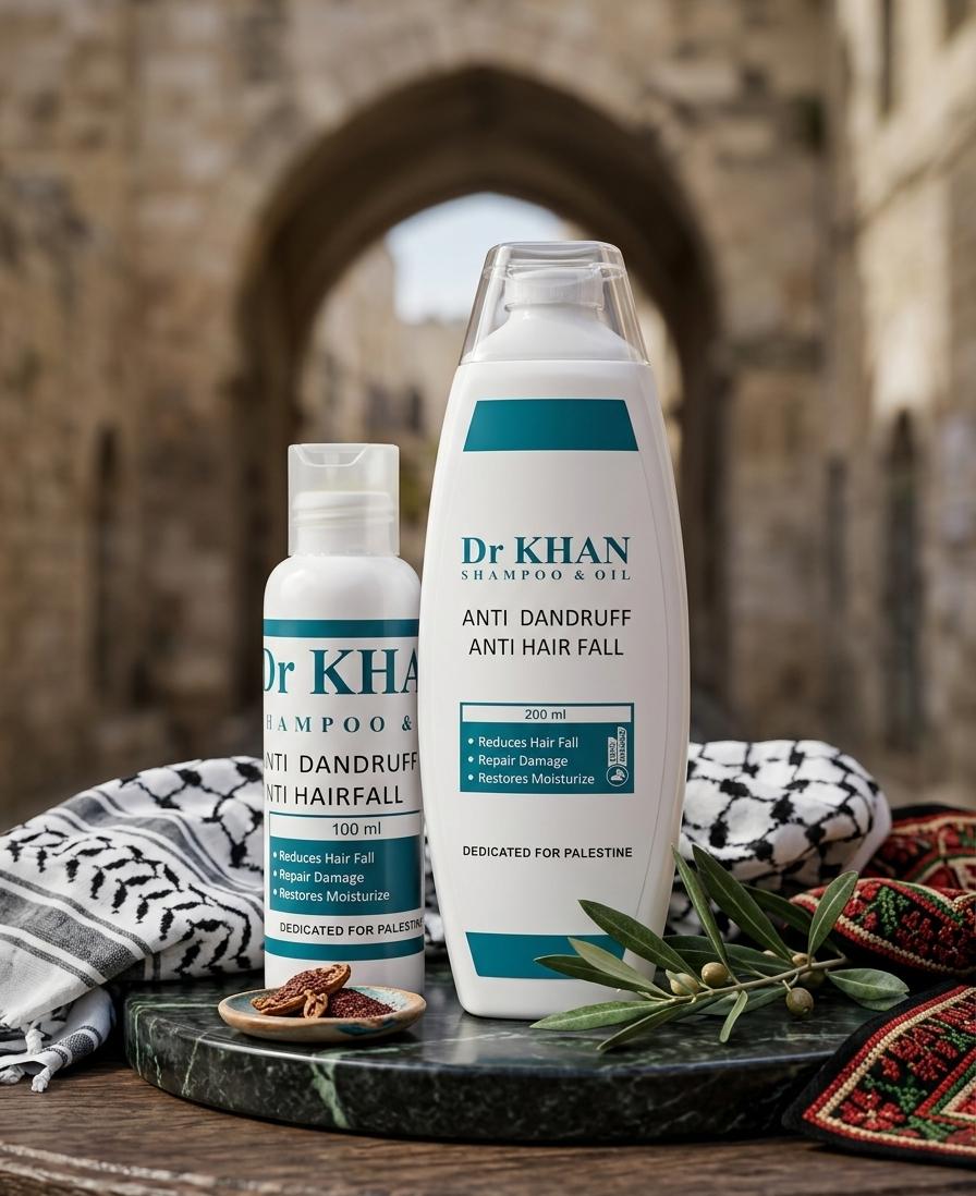 Dr. Khan Herbal Shampoo and Hair Oil